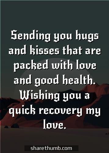 message after recovery from illness